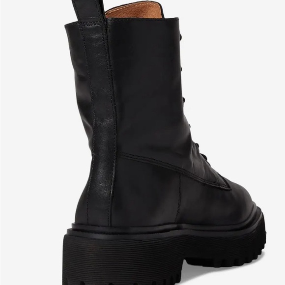 The Rayna Lace-Up Boot in black Leather. Worn twice! In perfect condition! Sz.8 - Picture 4 of 5